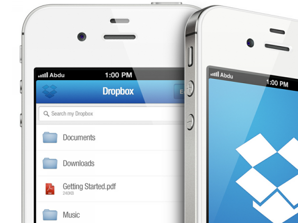 Dropbox para iOS