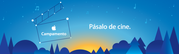 Campamento-Apple Pásalo de cine