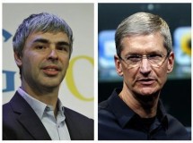Los CEO de Apple y Google se reúnen para hablar sobre la Propiedad Intelectual y las patentes