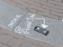 ¿Y tú qué harías si ves un iPhone 5 tirado en la calle?
