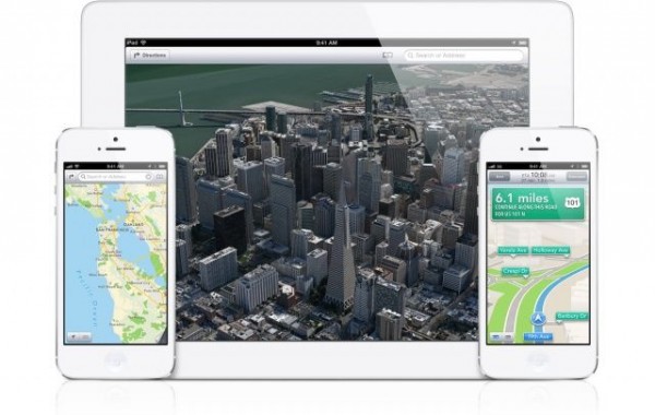mapas iOS 6