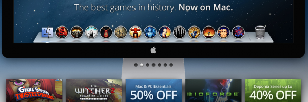 GOG desembarca en MAC con más de 50 juegos y suculentos descuentos