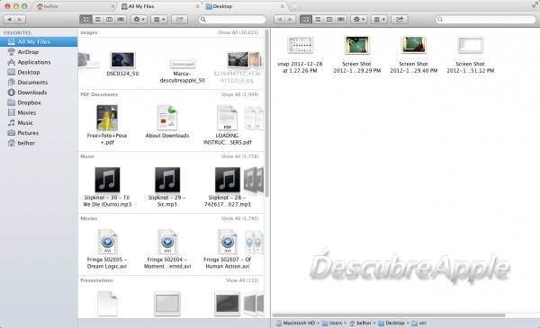 XtraFinder, o cómo mejorar el Finder