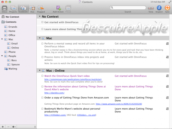 OmniFocus para Mac gratis