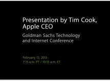 Como asistir en directo a la conferencia de Tim Cook de hoy