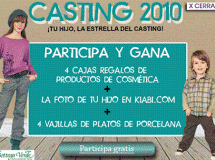 Casting Kiabi 2010 para niños de 0 a 16