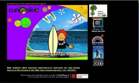 Curiosikid, una web llena de experimentos