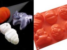 Moldes de silicona para hacer galletas de Halloween