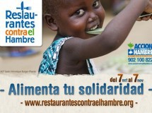 Restaurantes contra el hambre, una iniciativa para luchar contra la desnutrición infantil