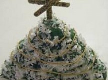 Manualidades para niños: árbol de Navidad de cartón