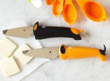 Perros cuchillos para hacer las comidas más divertidas