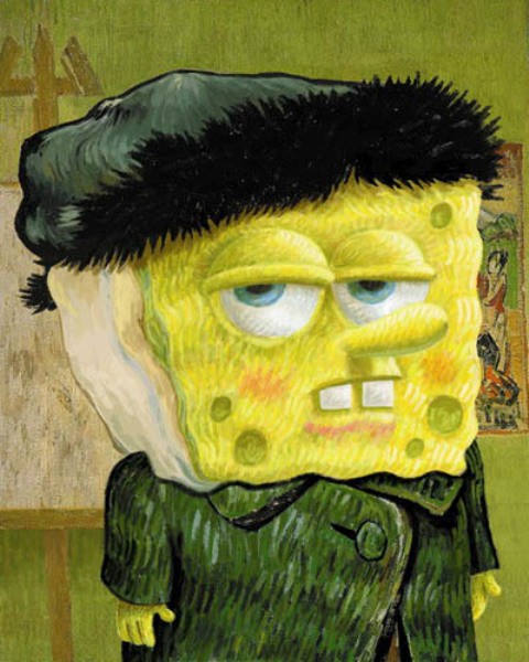 Exposición de Bob Esponja en Barcelona