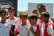 3973Olé para los alevines del Sevilla y el Espanyol de fútbol