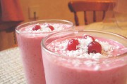 Receta para niños: Batido de fresa sin leche