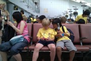 3615Los aeropuertos no están adaptados para niños
