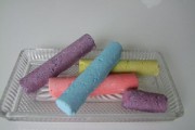 Pinturas caseras de jabón para la bañera