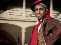 Juego de niños en la Real Maestranza de Ronda