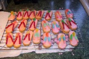 Receta para niños: Sandalias de galleta