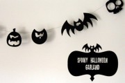 6291Manualidades de Halloween: Guirnalda espeluznante