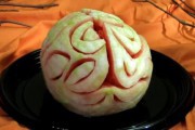 Receta para Halloween: un cerebro de sandía