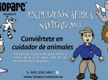 Talleres navideños: Expedición África en Bioparc