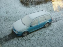 Viajes en coche con niños en invierno