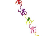 8590Manualidades con niños: Divertidos monos
