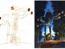Los monstruos de los niños casi reales en ilustraciones de Dave DeVries