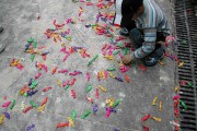 Fiesta infantil: Guirnalda de chuches