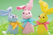11056Manualidades con niños: Conejos de Pascua