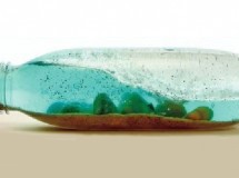 Manualidades infantiles: La playa en una botella