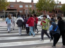 Ir caminando al colegio es toda una aventura