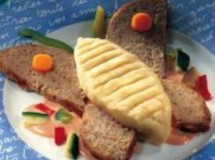 Receta para niños: Mariposa de carne y patatas