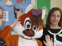 Sin miedo al médico con la Ardilla Vera