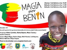 Magia por Benin: magia, humor y solidaridad en Madrid