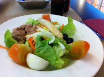 Comer verdura en familia
