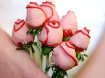 Ideas para el Día de la Madre: Rosas de chocolate y fresas