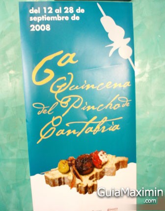 QUINCENA DEL PINCHO DE CANTABRIA – 6ª EDICION