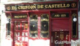 EL CHISCON DE CASTELLO -MENUS ( MADRID )