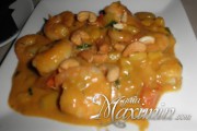 langostinos con anacardos