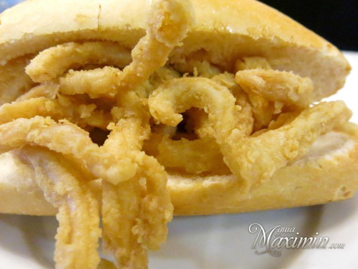 El bocata de calamares siempre presente (Madrid)