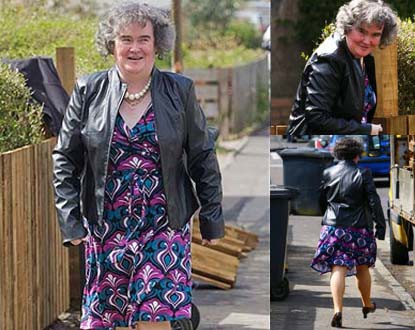 Susan Boyle se pone guapa