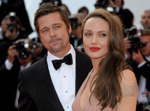 Brad Pitt y Angelina Jolie juntos en la alfombra roja en Cannes