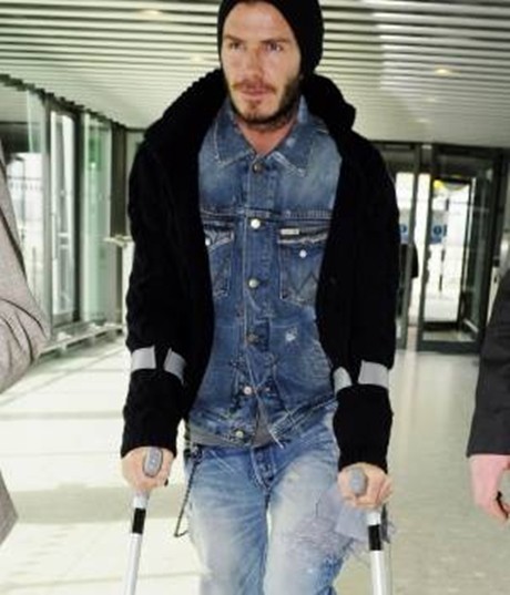 David Beckham está agotado de tanta pasión