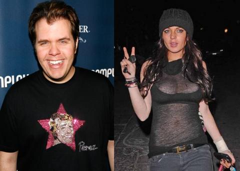 Lidsay Lohan se pelea con Perez Hilton y se queda sin amigos
