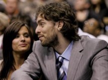 Pau Gasol con su novia para Vanity Fair