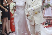Vestido de novia de Charlene Wittstock