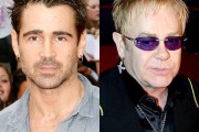 Colin Farrell y Elton John rinden tributo a Elizabeth Taylor