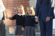 Comienzo de curso de Leonor y Sofía