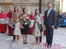 La mediática reunión de la Familia Real en Palma